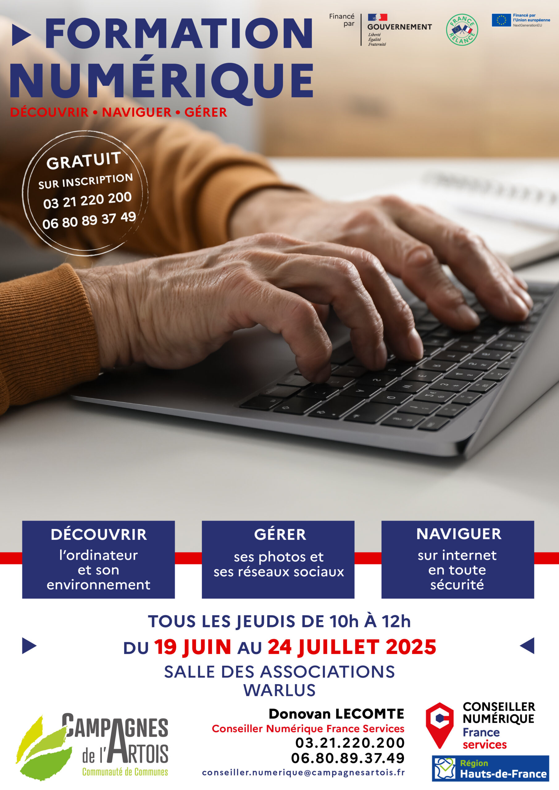 Formation à thème : Communes de Warlus 1/6