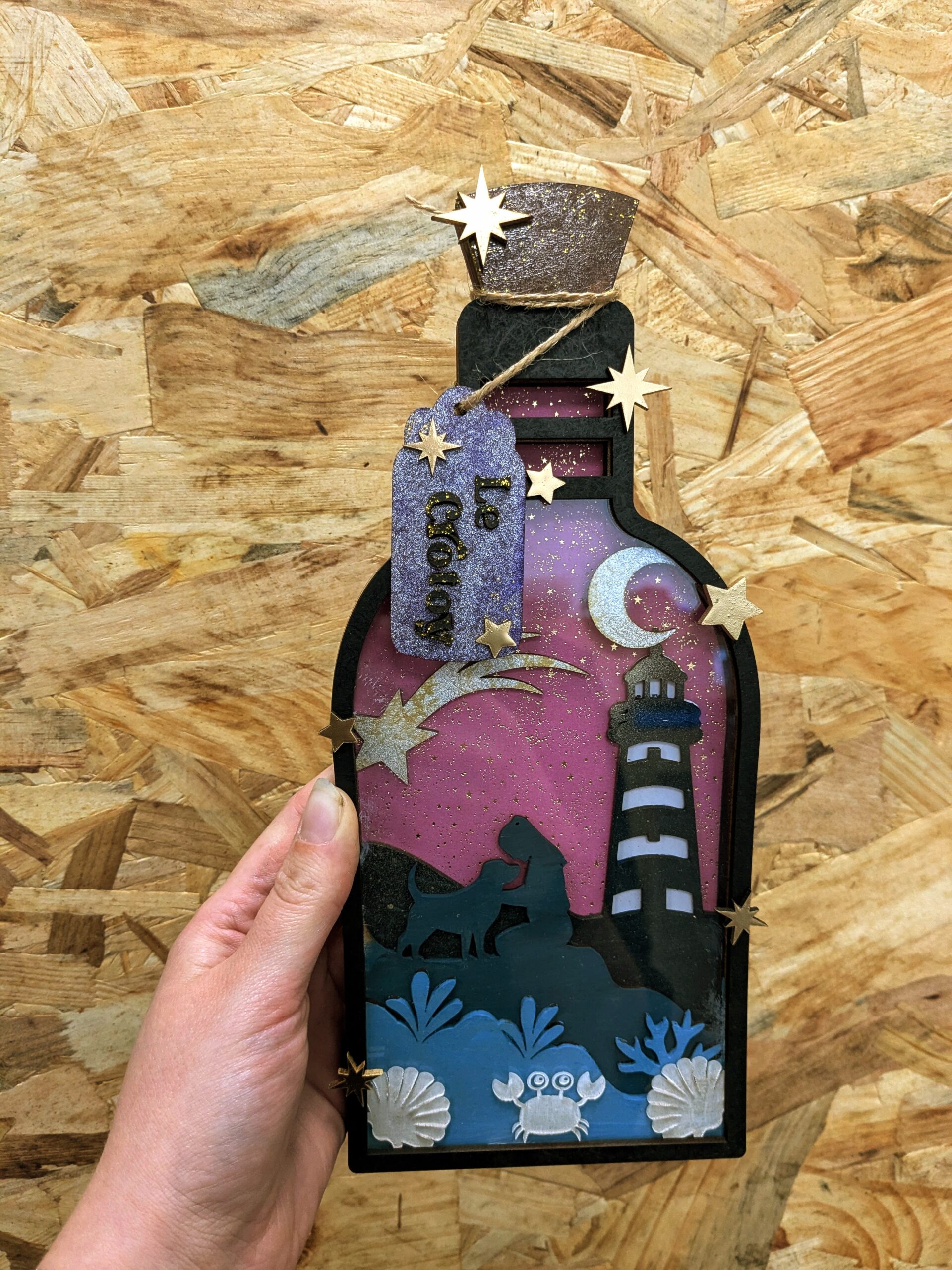 Atelier FAMILLE – Ma bouteille souvenir !