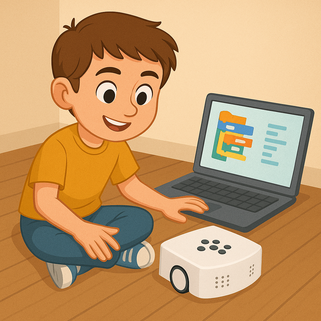 Atelier Enfants + 8ans –  » Programme avec Thymio « 